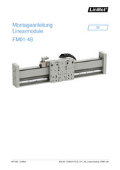 LinMot FM01-48 Serie Montageanleitung