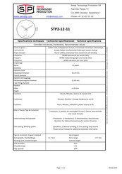STP STP2-12-11 Bedienungsanleitung