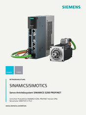 Siemens SINAMICS S200 PROFINET Betriebsanleitung