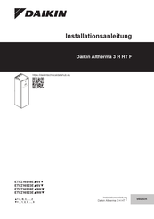 Daikin Altherma 3 H HT F Serie Installationsanleitung