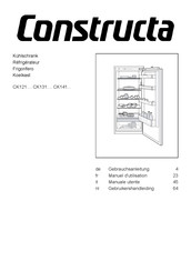 CONSTRUCTA CK141 Serie Gebrauchsanleitung