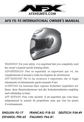 AFX FX-95 Bedienungsanleitung