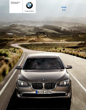 BMW 750i 2009 Bedienungsanleitung