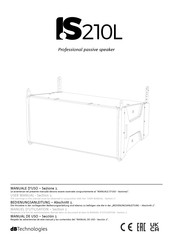 dBTechnologies IS210L Bedienungsanleitung