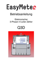 easyMeter Q3D Betriebsanleitung