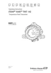 Endress+Hauser iTEMP HART TMT142 Bedienungsanleitung