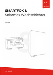 SMARTFOX Solarmax SMT-Serie Anleitung