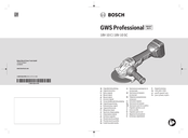 Bosch HEAVY DUTY GWS Professional 18V-10 SC Originalbetriebsanleitung