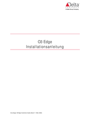 Delta Controls O3 Edge Installationsanleitung