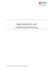 Delta Controls Red5-MODULE-8xP Installationsanleitung