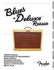 Fender Blues Deluxe Reissue Bedienungsanleitung
