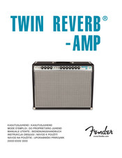 Fender TWIN REVERB Bedienungshandbuch
