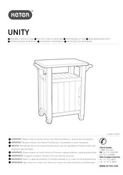 Keter UNITY 574201 Montageanleitung