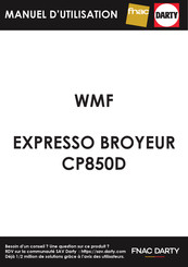 WMF CP850D Bedienungsanleitung