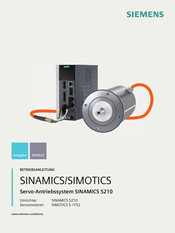 Siemens SIMOTICS S-1FS2 Betriebsanleitung