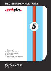 sportplus SP-SB-101 Bedienungsanleitung