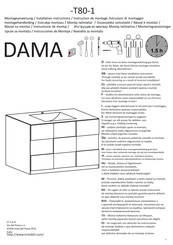 LC DAMA T80-1 Montageanweisung