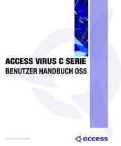 Access VIRUS C Serie Benutzerhandbuch
