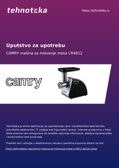 Camry Premium CR 4812 Bedienungsanweisung