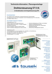 tousek ST 51A Technische Information