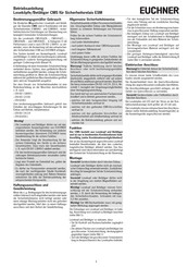 EUCHNER CMS-R-BZB Betriebsanleitung