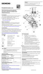 Siemens RS 485-IS Produktinformation