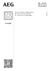AEG KFA58DIM Benutzerinformation