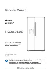 Küppersbusch FKG9501.0E Serviceanleitung