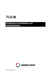Veeder-Root TLS-IB Anleitung Zur Installation Und Inbetriebnahme