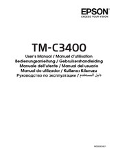 Epson TM-C 3400 Bedienungsanleitung