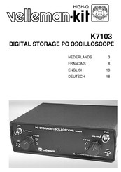 Velleman-Kit K7103 Bedienungsanleitung