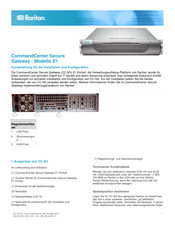 Raritan CommandCenter Secure Gateway Kurzanleitung