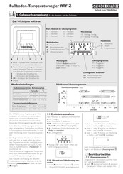 Stiebel Eltron RTF-Z Gebrauchsanweisung