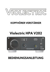Violectric HPA V202 Bedienungsanleitung
