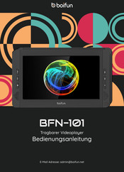 BOIFUN BFN-101 Bedienungsanleitung