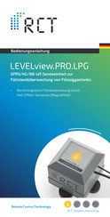 RCT LEVELview.PRO.LPG Bedienungsanleitung