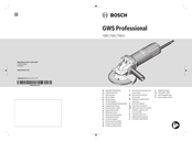 Bosch GWS 750 S Professional Originalbetriebsanleitung