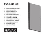 RAVAK CVS1- 80 R Montageanleitung