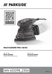 Parkside PMS 160 B2 Originalbetriebsanleitung