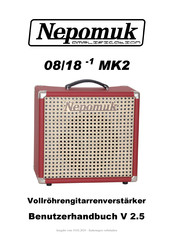 NEPOMUK 08/18-1 MK2 Benutzerhandbuch