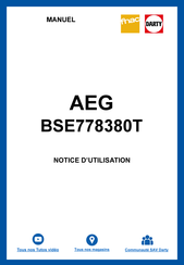 AEG BSE778380T Benutzerinformation