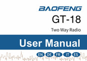 Baofeng GT-18 Bedienungsanleitung