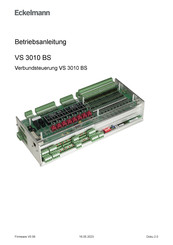 ECKELMANN VS 3010 BS Betriebsanleitung