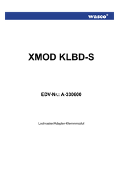 Wasco XMOD KLBD-S Bedienungsanleitung