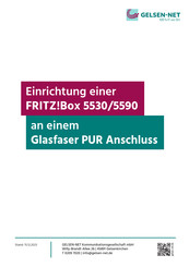 AVM Fritz!Box 5530 Einrichtung