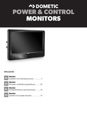 Dometic POWER & CONTROL M9LQAHD Montage- Und Bedienungsanleitung