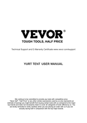 VEVOR ZJTM1009 Benutzerhandbuch