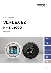 Veratron VL FLEX 52 NMEA 2000 Bedienungsanleitung