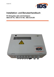 IDS ISB-A-25-250 Installations- Und Benutzerhandbuch