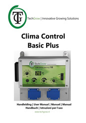 TechGrow Clima Control Plus Handbuch